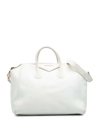 Givenchy 2010-2024 grote Antigona leren boekentas - Wit