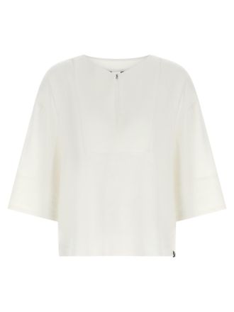 Max Mara White Linen Womens Blouse