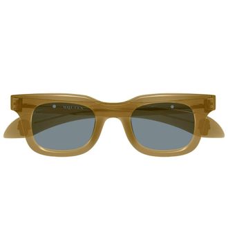 Alexander McQueen Skull Hardware Sunglasses - unisex - Alexander McQueen - Sunglasses - Brown - 46 MM - Accessories