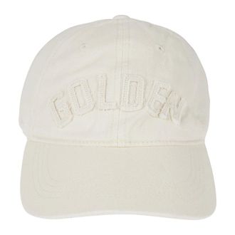 Golden Goose Journey Baseball Cap - Heren - Petten - Beige - ONE Size - Katoen - Accessoires