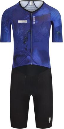 Q36.5 Dottore Speed TRI Skinsuit Casper Stornes Veloeinteiler f&uuml;r Herren | blau/schwarz
