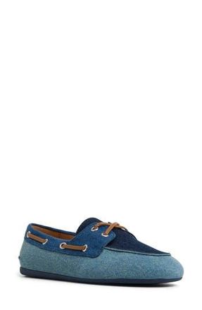 Sperry Top-Sider Slim Boat Shoe in Denim at Nordstrom Rack, Size 6