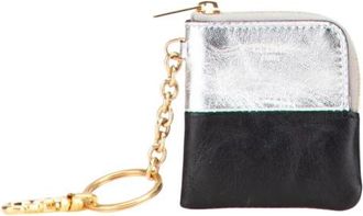 Celine Pre-owned Compact Leather Keyring Pouch - Dames - Vintage Accessoires - Veelkleurig - ONE Size - Leer - Vintage