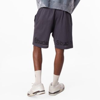 &Eacute;tudes Studio Logo Embossed Mesh Shorts, Size X-Large