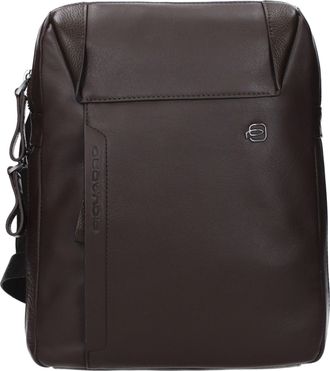 Piquadro Herrens Umh&auml;ngetaschen Leder Braun/Moro Head