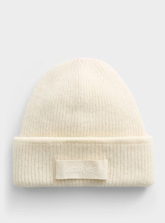 Jacquemus Mens Le Bonnet Gros Grain Tuque Hat