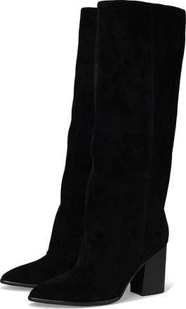Nine West Chicke Womens Boots Black Suede : 8.5 M, Suede/Synthetic