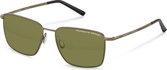 Porsche Design P86001 D457 Mens Sunglasses Brown Size 58