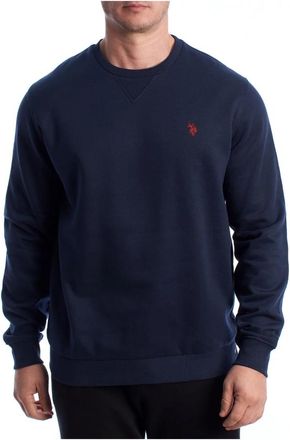 U.S.Polo Association Sweatshirt met ronde hals - Heren - Ronde hals truien - Blauw - XL - Katoen - Truien & Vesten