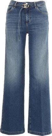 Liu Jo B.Up Good Flare H.w. - Dames - Loose Fit Jeans - Blauw - W25 - Denim - Jeans