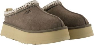 UGG Womens Suede Mule Taupe Calfskin