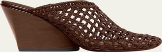 Proenza Schouler Slant Crochet Mules