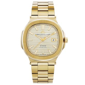 Duchamp Mens Christophe Watch CD7801-5 - Gold Stainless Steel - One Size