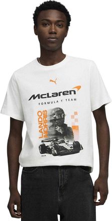 Puma Unisex Motorsport Grafisch T-shirt voor volwassenen (Poema Wit)