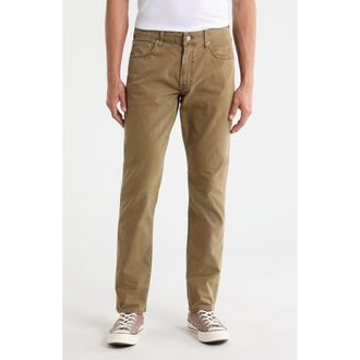 Citizens Of Humanity Gage Slim Straight Leg Pants in Dark Khaki Reservoir at Nordstrom, Size 32 X 32