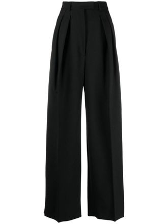 Sportmax Pantaloni a gamba ampia - Nero