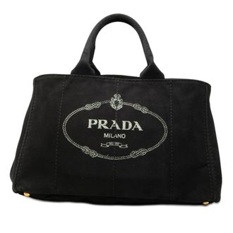 Prada Pre-owned Prada Large Canvas Canapa Logo Satchel Ladies XX4IE31GASFL1RML