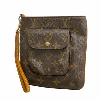 Louis Vuitton Brown Clutch Bag (Pre-Owned)