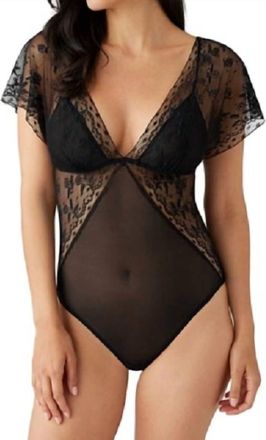 Wacoal Lifted In Luxury Bodysuit In Black