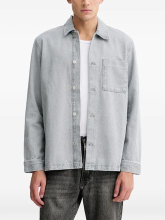 Marc O'Polo pocket shirt jacket - Grey