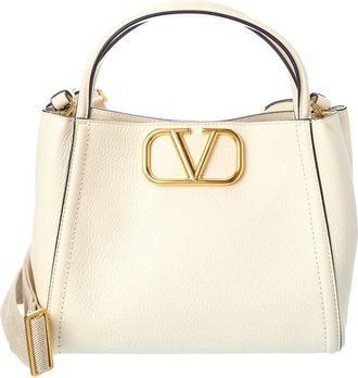 Valentino Alltime Medium Leather Satchel