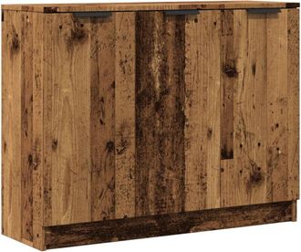 vidaXL Sideboard Old Wood 90.5x30x70 cm Engineered Wood Vidaxl