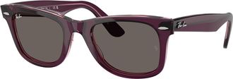 Ray-Ban RB2140F WAYFARER Asian Fit 1447B1 Mens Sunglasses Pink Size 52
