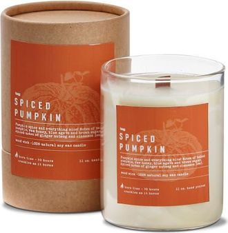 Tag Pumpkin Pie Spice Candle Ivory Soy Wax Perfect for Fall in Beige at Nordstrom