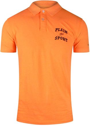 Plein Sport Bold Logo Oranje Poloshirt