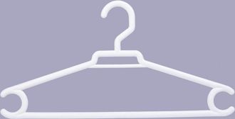 Wanderlust Deco Caja Super Percha Blanca De 160 Uds 42x0,80x21h Cm