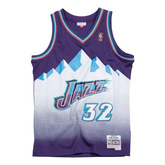 Mitchell & Ness x NBA Utah Jazz 1996-97 Road Swingman Jersey Karl Malone 32 SMJYGS18216-UJAPURP96KMA