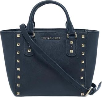 Michael Kors Pre-owned Leren Handtas - Dames - Vintage Handtas - Zwart - ONE Size - Leer - Vintage