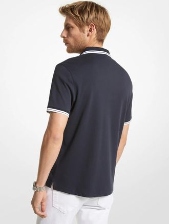 Michael Kors Greenwich Cotton Polo Shirt