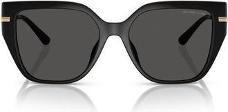 Michael Kors 54mm Square Sunglasses in Black at Nordstrom