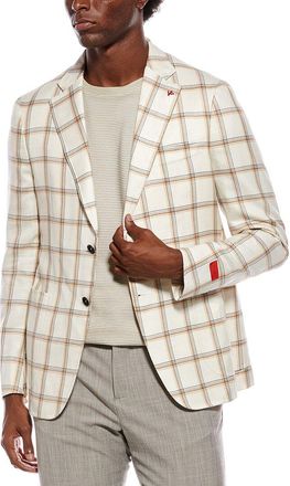 Isaia Wool, Silk, & Linen-Blend Jacket