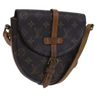 Louis Vuitton Tweedehands Canvas Louis Vuitton tassen - Dames - Pre-owned - Bruin - Maat: ONE Size Leer