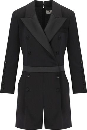 Elisabetta Franchi TUTA DOPPIOPETTO NERA ELISABETTA FRANCHI