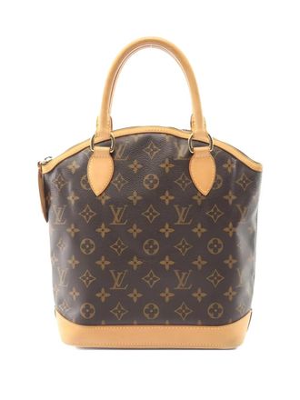 Louis Vuitton 2006 Monogram Lockit tote bag - women - PVC/Calf Leather - One Size - Brown