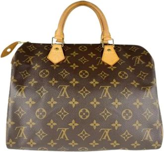 Louis Vuitton Pre-owned Handbags, female, Brown, Size: ONE SIZE Pre-owned Speedy 30 Handbag