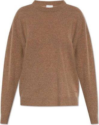 Munthe Kasjmier trui Kiaran - Dames - Cashmere truien - Bruin - S - Kasjmier - Truien & Vesten