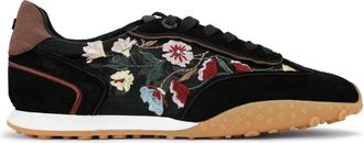 Kurt Geiger Womens Lavender Sneakers - Black Fabric - Size UK 4