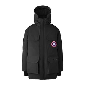 Canada Goose Jassen, Heren, Zwart, S, Expedition Parka in zwart