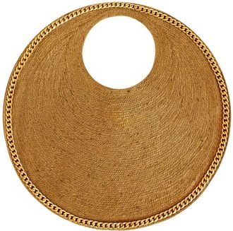 Brunna.Co The Solo Cocco Jute Bag With Gold Chain at Nordstrom, Size Large