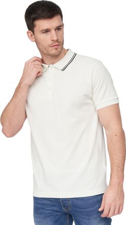 Duck and Cover Heren Samtrase Polo Shirt (Gebroken wit)