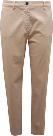Mason's New York Regular Fit Broek - Dames - Chinos - Beige - S - Broeken