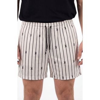 Burnside Mesh Basketball Shorts in White at Nordstrom Rack, Size X-Large