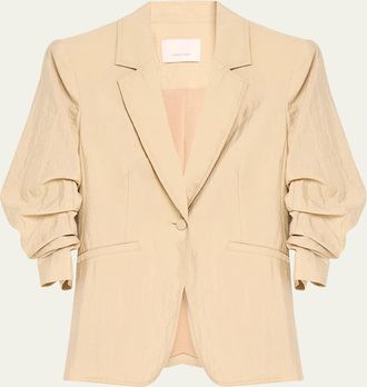 Cinq &agrave; Sept Tumbled Woven Khloe Blazer
