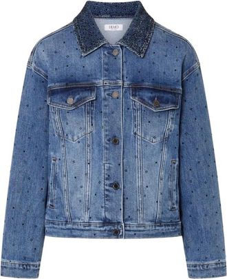 Liu Jo Denim Jassen - Dames - Spijkerjassen - Blauw - XS - Denim - Jassen