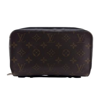 Louis Vuitton Brown Leather Clutch Bag (Pre-Owned)