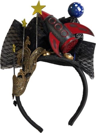 Dolce & Gabbana Kristallen Sterren Raket Haarband Diadeem - Dames - Haaraccessoires - Veelkleurig - ONE Size - Accessoires